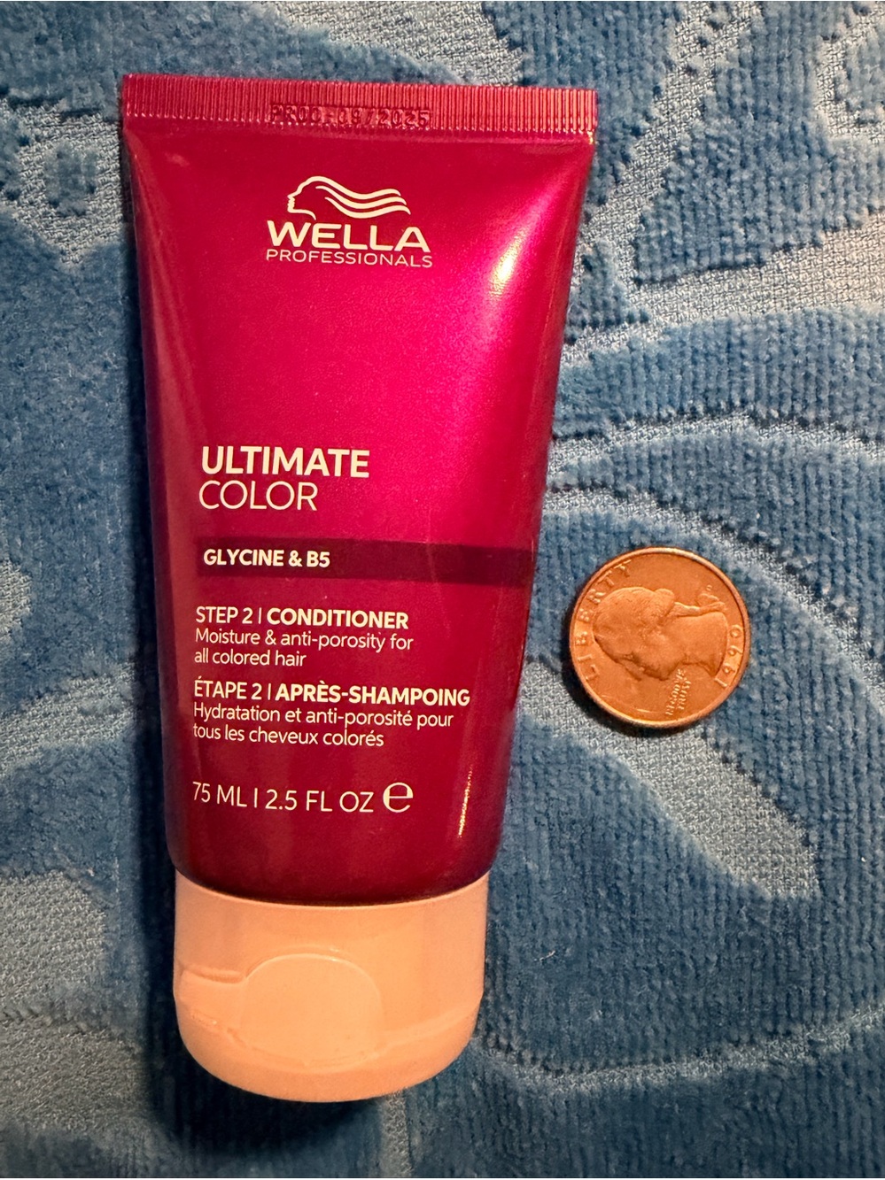 ☘️4/$26 Wella professionals ultimate color glycine & B5 conditioner 2.5 oz NWT